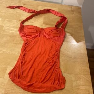 Salmon colored shirt